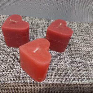 Vela Corazón Chico de Parafina CZ58
