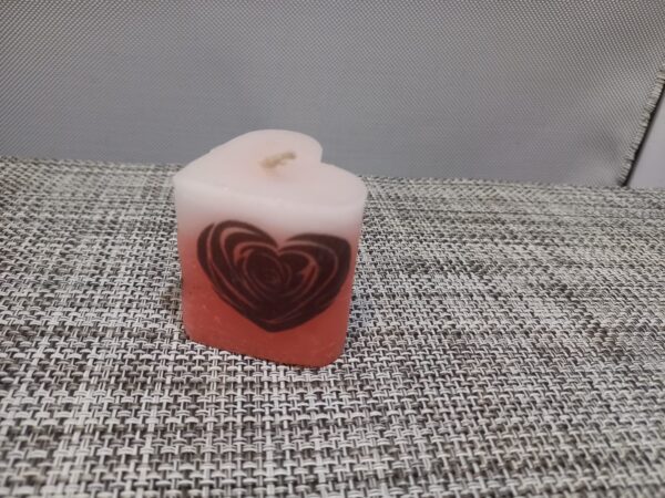 Vela Corazón Chico de Parafina CZ58 - Imagen 2