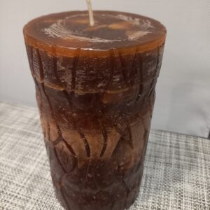 Velón Cilindro Tronco de Parafina. CL1060